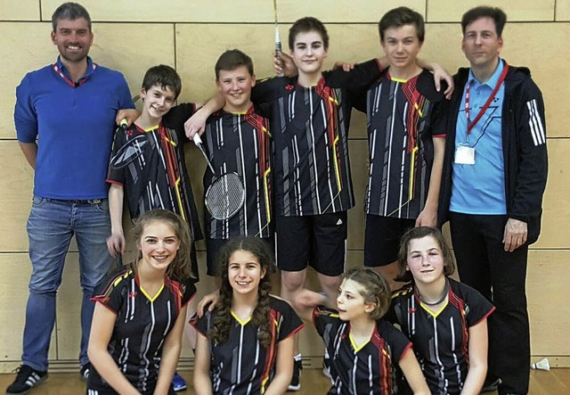 <BZ-FotoAnlauf>HTG-Badminton:</BZ-Foto... trainiert fr Olympia&#8220; zurck.   | Foto: zvg