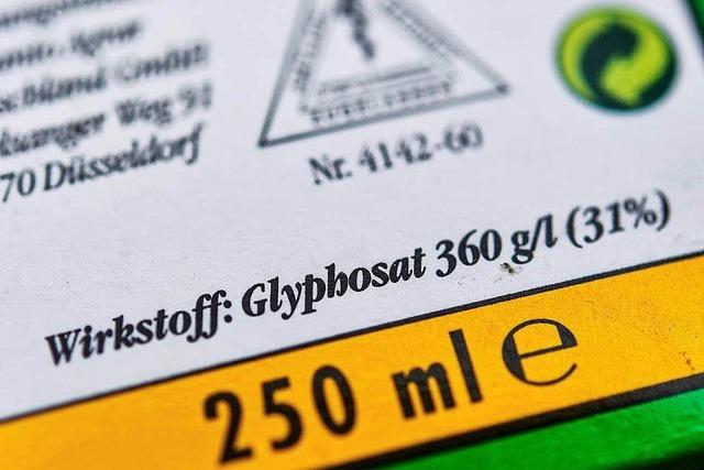 Glyphosat soll vorbergehend erlaubt werden