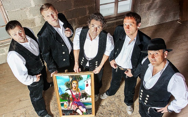 Luddi: Das Quintett kennt sich schon seit der Schulzeit.  | Foto: VERANSTALTER