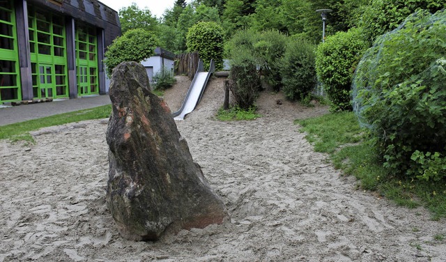 Der Spielplatz des Kindergartens St. B...chenbach wird von Grund auf erneuert.   | Foto: Erich Krieger