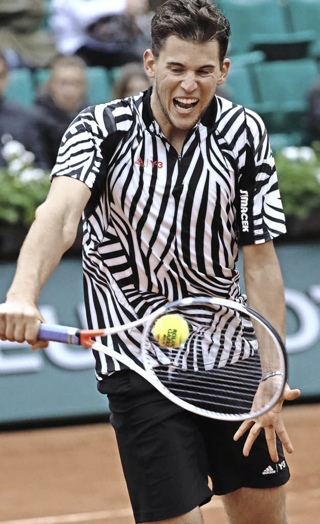 In den Top Ten: Thiem   | Foto: afp