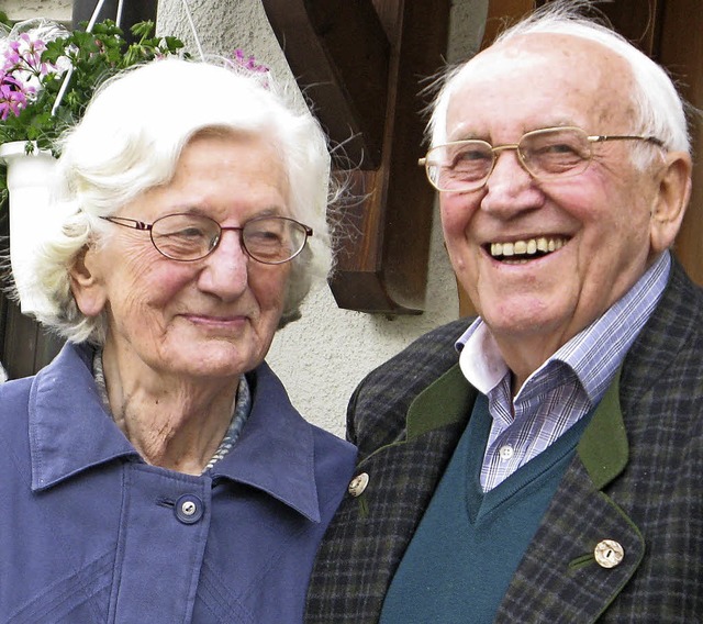 Anneliese und Fritz Groos.  | Foto: U. Spiegelhalter