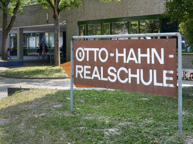 Die Otto-Hahn-Realschule hat 116 Anmeldungen frs neue Schuljahr.  | Foto: Christian Kramberg