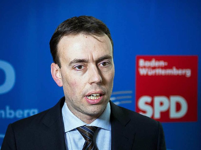 Der 42-jhrige Schmid ist seit 2009 Landesvorsitzender der Sdwest-SPD.  | Foto: dpa