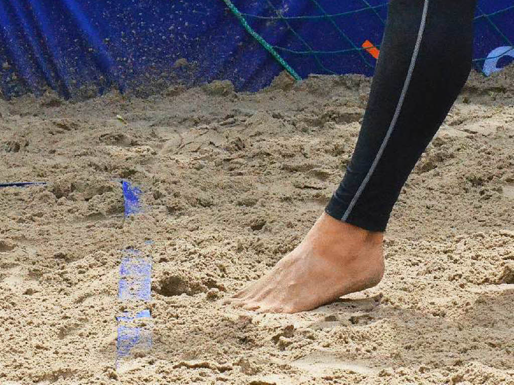 On the beach: Beachvolleyballer aus ganz Deutschland waren beim A-Top-Turnier in Schopfheim und Langenau am Start.