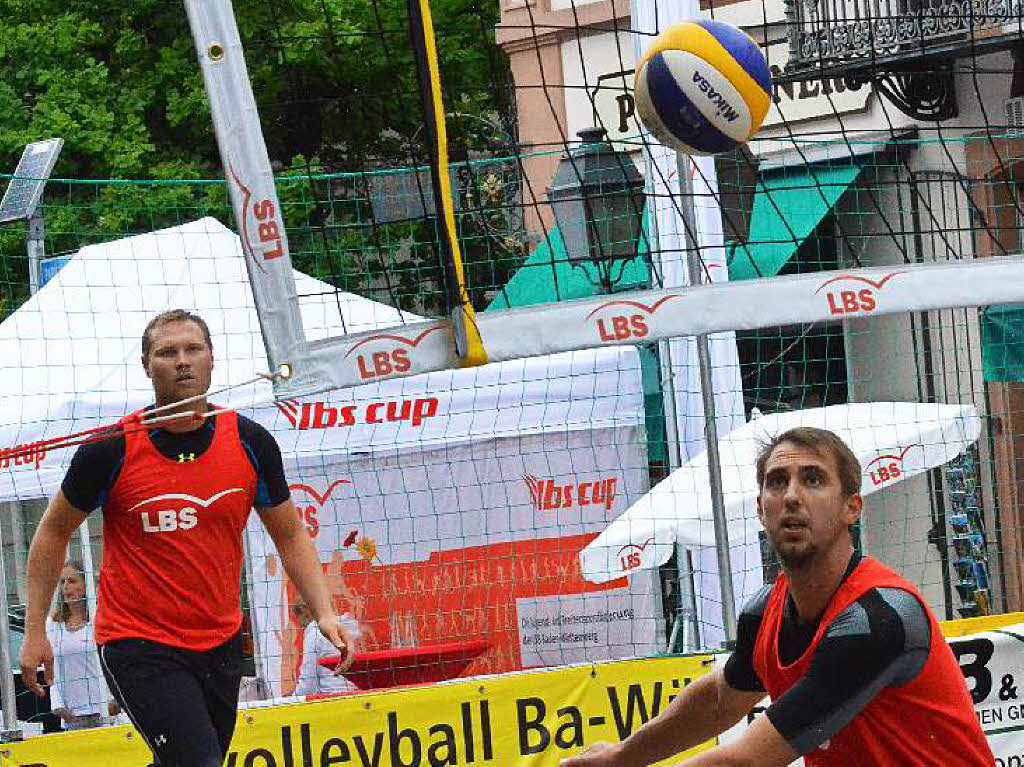 On the beach: Beachvolleyballer aus ganz Deutschland waren beim A-Top-Turnier in Schopfheim und Langenau am Start.