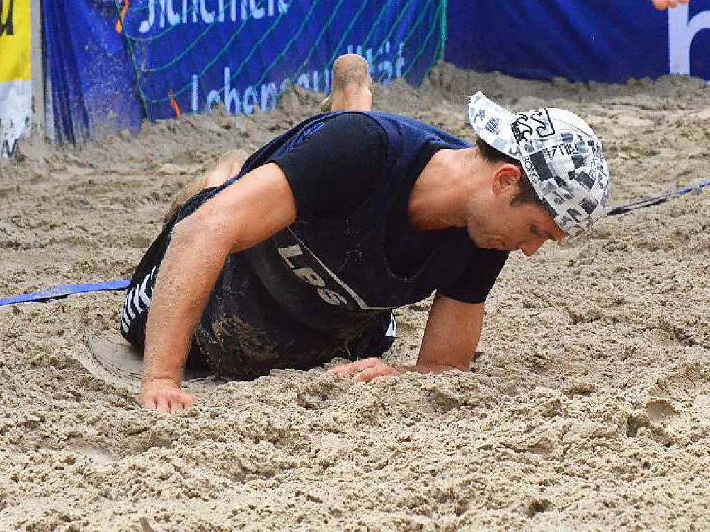 On the beach: Beachvolleyballer aus ganz Deutschland waren beim A-Top-Turnier in Schopfheim und Langenau am Start.