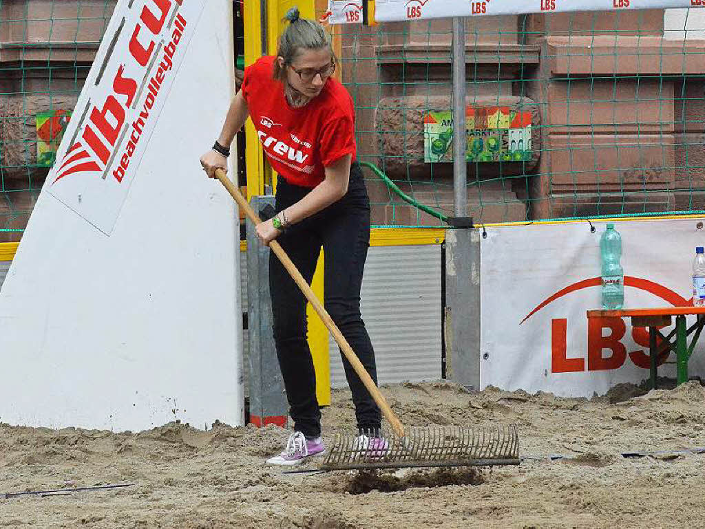 On the beach: Beachvolleyballer aus ganz Deutschland waren beim A-Top-Turnier in Schopfheim und Langenau am Start.