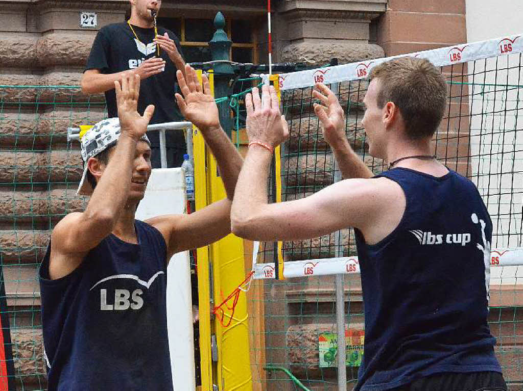 On the beach: Beachvolleyballer aus ganz Deutschland waren beim A-Top-Turnier in Schopfheim und Langenau am Start.