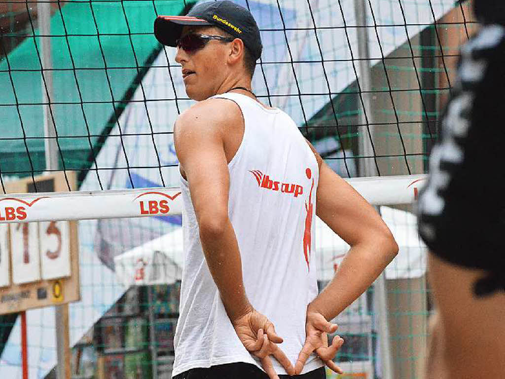 On the beach: Beachvolleyballer aus ganz Deutschland waren beim A-Top-Turnier in Schopfheim und Langenau am Start.