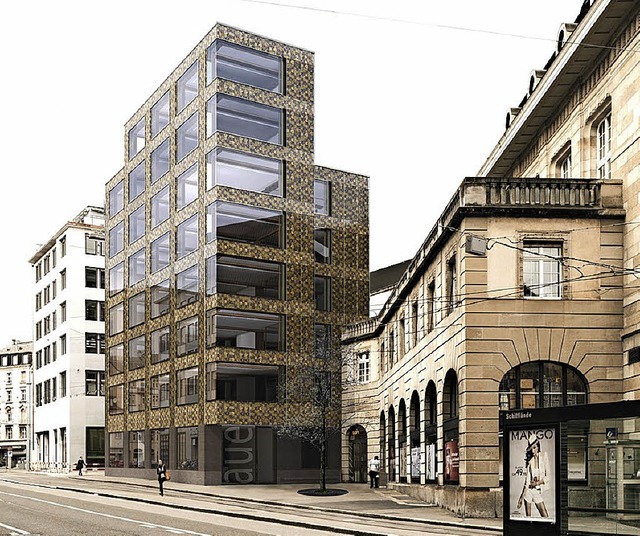 Der Neubau   | Foto: Visualisierung: Jessenvollenweider
