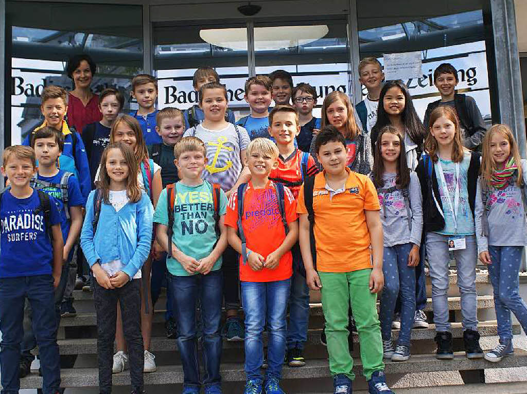 Klasse 4c der Schwarzenbergschule Waldkirch