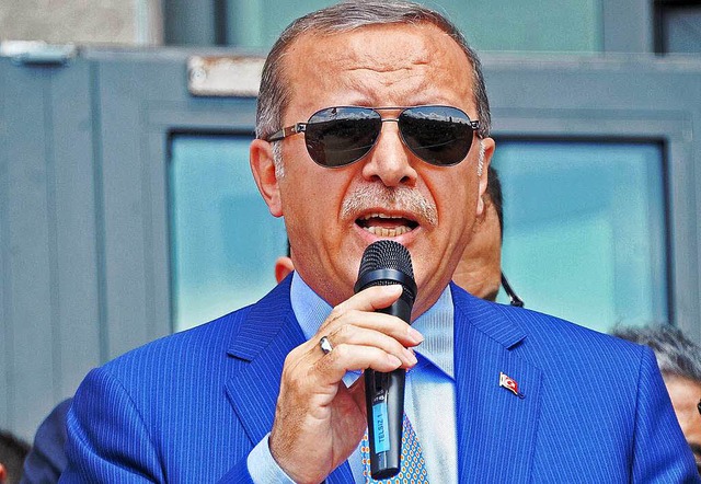 Der trkische Prsident Recep Tayyip Erdogan   | Foto: AFP