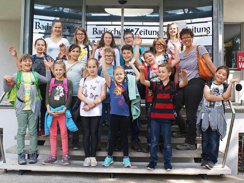 Klasse 4 der Grundschule Lahr-Reichenbach
