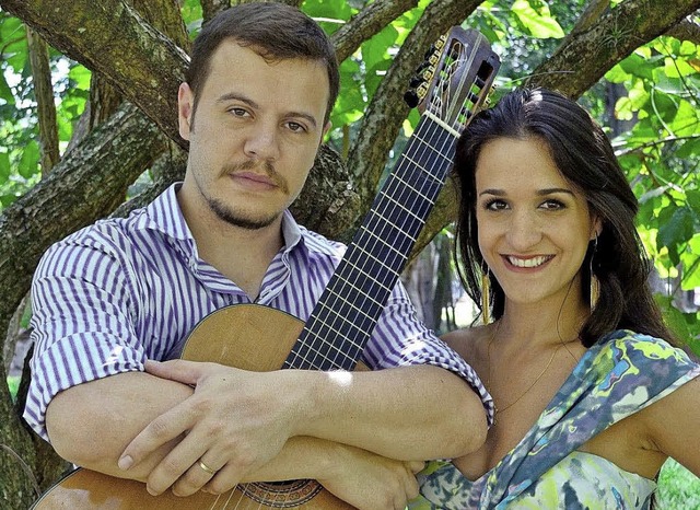 Gabriel Selvage  und Alana Moraes gastieren  in Weil.  | Foto: ZVG