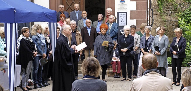 Gut besucht war der  Gottesdienst vor ...ch, der  das Jubilumsfest erffnete.   | Foto: Paul Schleer