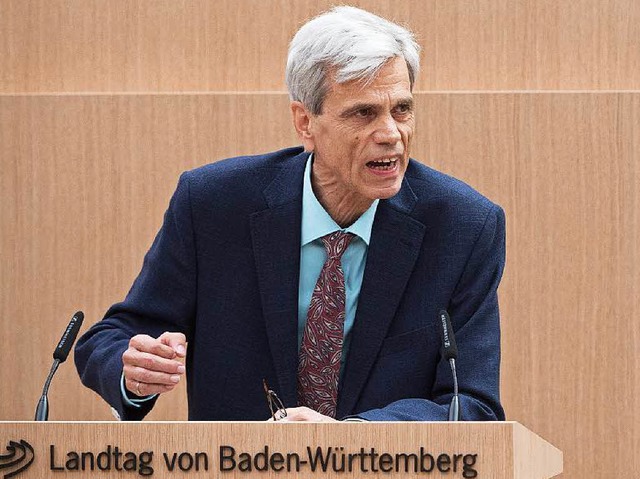 Der AfD-Landtagsabgeordnete Wolfgang G...us der Fraktion ausgeschlossen werden.  | Foto: dpa