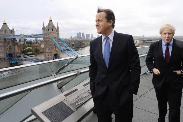 David Cameron und Boris Johnson: Ziemlich beste Feinde