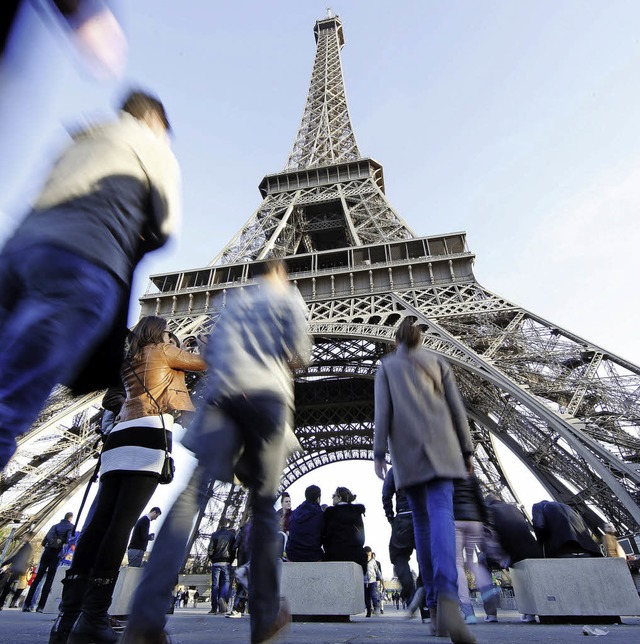 Die grte Fanzone Frankreichs wird am Eiffelturm sein.   | Foto: dpa