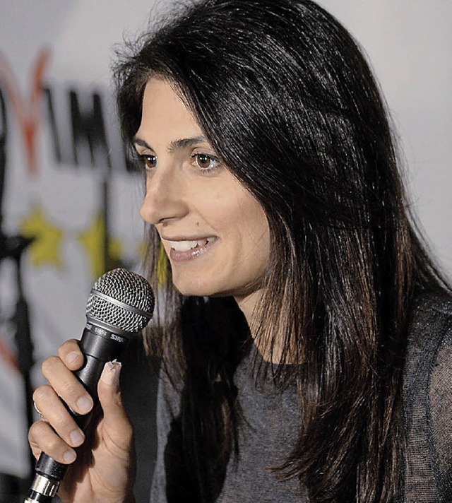 Holte 35,5 Prozent der Stimmen: Virginia Raggi  | Foto: AFP