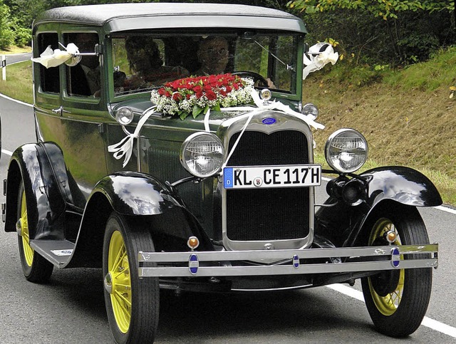 Erneut dabei ist Alois Strasser aus der Pfalz mit seinem Ford A, Baujahr 1930.  | Foto: MSRT