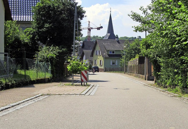 So wie die Weinbergstrae im Ortsteil ...m aussehen. Bild: Gemeinde Friesenheim  | Foto: Babette Staiger