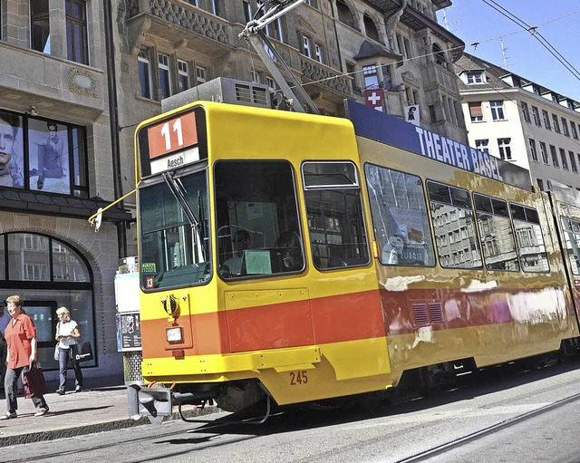 Im Juli fahren hier am Marktplatz keine Trams.   | Foto: Gramespacher