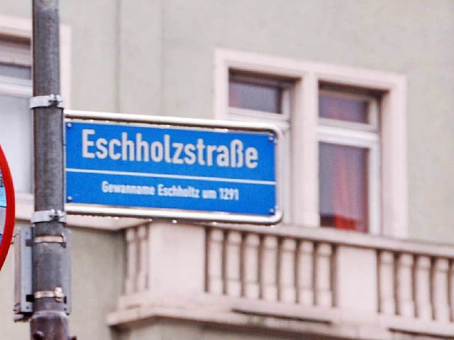 Unweit der Sparkasse in der Eschholzst...mehrere Mnner geprgelt (Archivbild).  | Foto: Brigitte Sasse