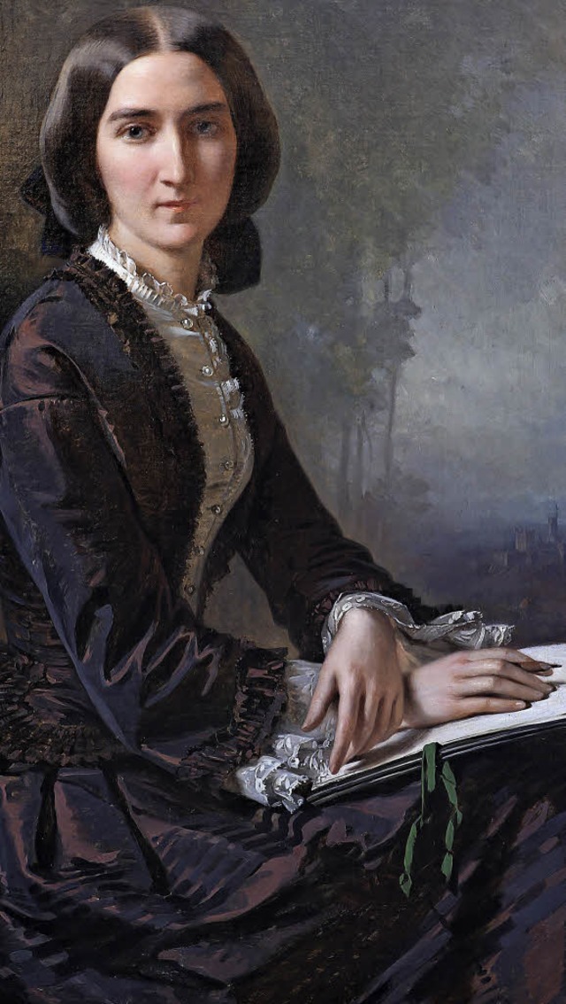 Alexandra von Berckholtz portrtiert von ihrem Akademielehrer Richard Laucher.   | Foto: Ritterhaus