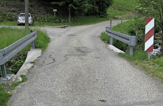 Die Kasis-Brcke, eine der letzten Bog...erlebt. Jetzt muss sie saniert werden.  | Foto: Manfred lange