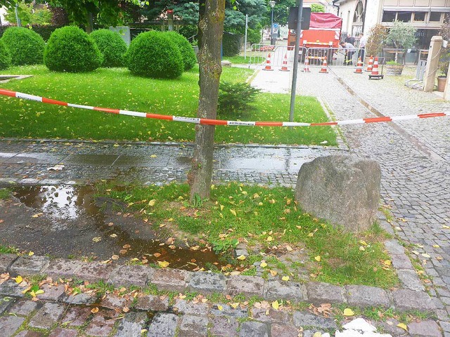 Beim Lammplatz in Bad Krozingen passierten die Unflle  | Foto: Polizei
