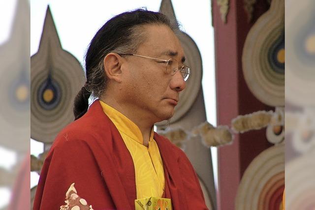 Lho Ontul Rinpoche kommt ins Tibet-Kailash-Haus