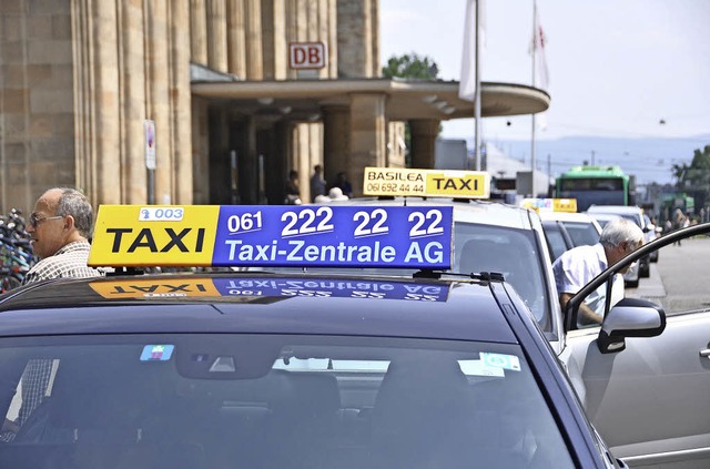 Den Basler Taxifahrern ist Uber ein Dorn im Auge.   | Foto: Gramespacher