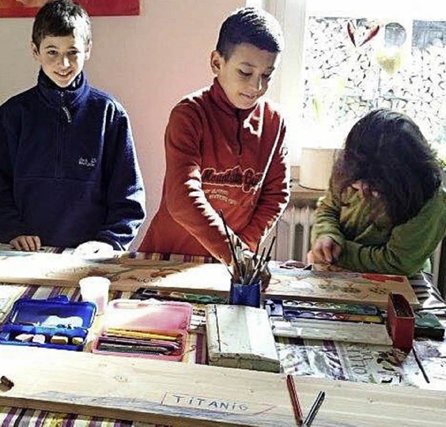 Die letzten zwei Planken wurden von sy...r selbst miterlebt und berlebt haben.  | Foto: Ulrich Jurkiewicz