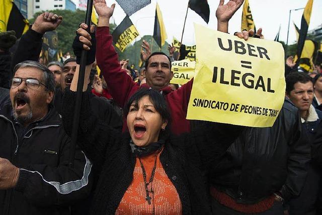 Der Fahrdienst Uber bleibt in Deutschland verboten
