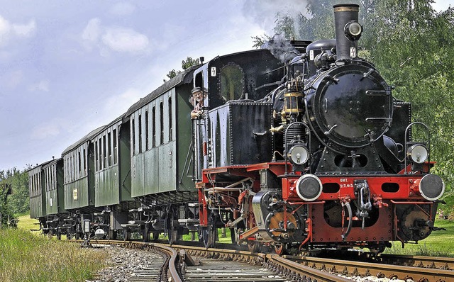 Der Zug des Achertler Eisenbahnvereins   | Foto: privat