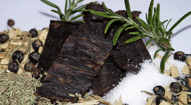 Beef Jerky ist Trockenfleisch und eine...uch in Gundelfingen hergestellt wird.   | Foto: Vanja Tadic/Privat