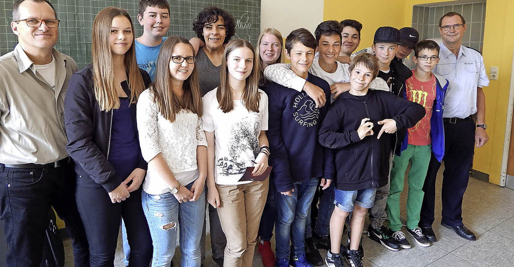 Schüler wollen als Vorbild auftreten Rheinfelden Badische Zeitung