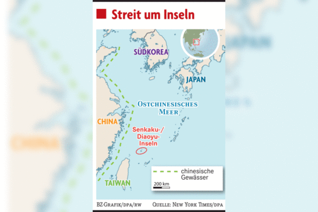 Das Ostchinesische Meer sorgt weiter fr Konflikte