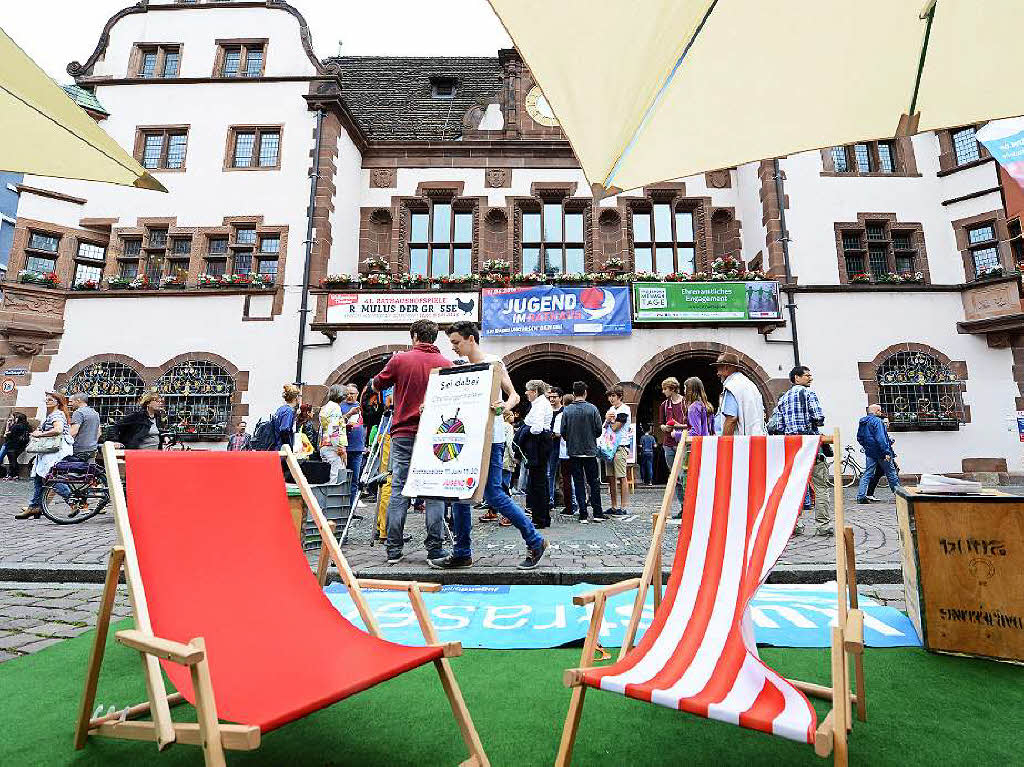 Impressionen des Tag der Jugend im Freiburger Rathaus