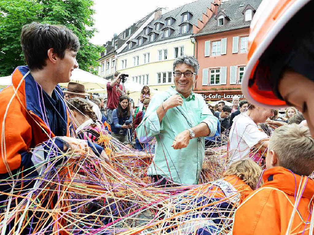 Impressionen des Tag der Jugend im Freiburger Rathaus