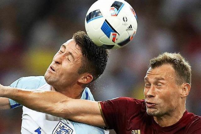 Ausgleich in letzter Minute: Russland trotzt England 1:1 ab