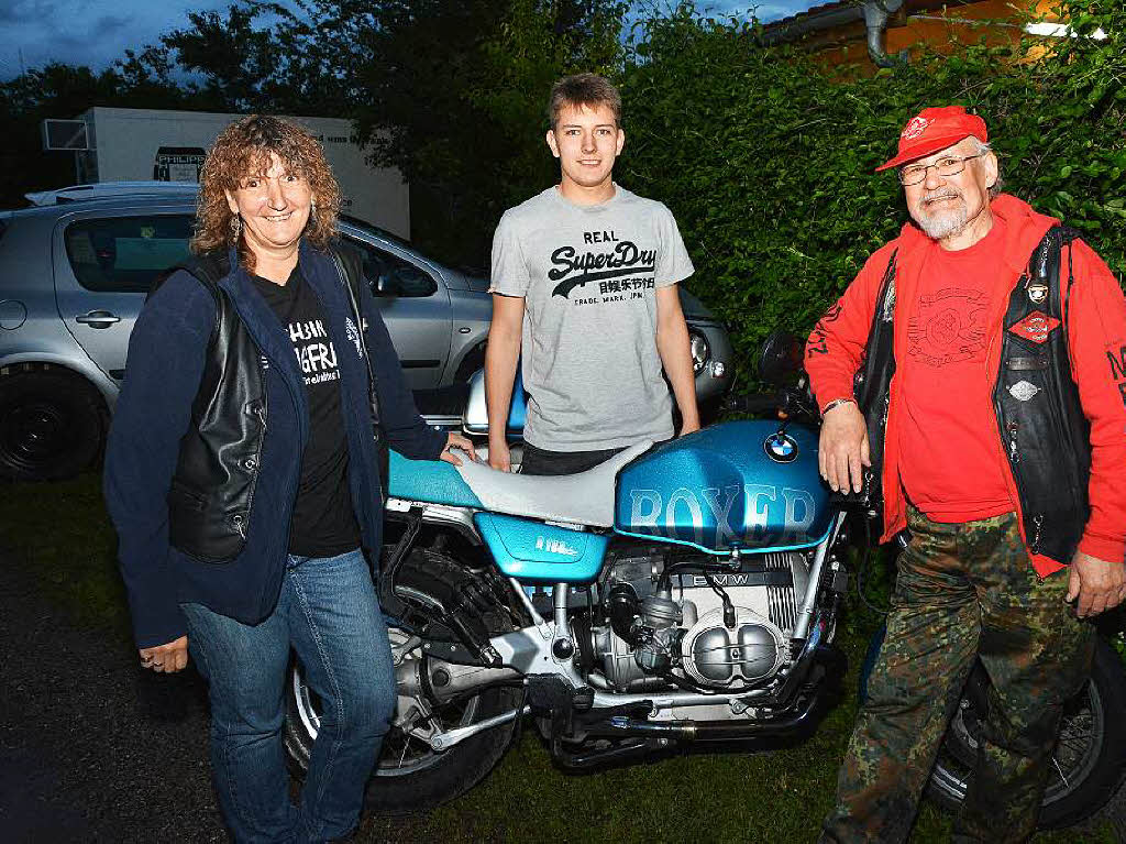 120 Motorradfahrer und -fahrerinnen aus ganz Deutschland waren zu Gast beim Motorradclub 
