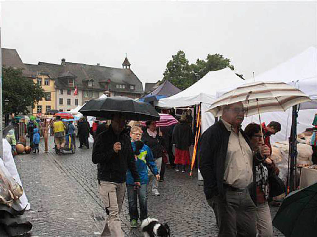 Impressionen vom Kunst- und Handwerkermarkt in Laufenburg