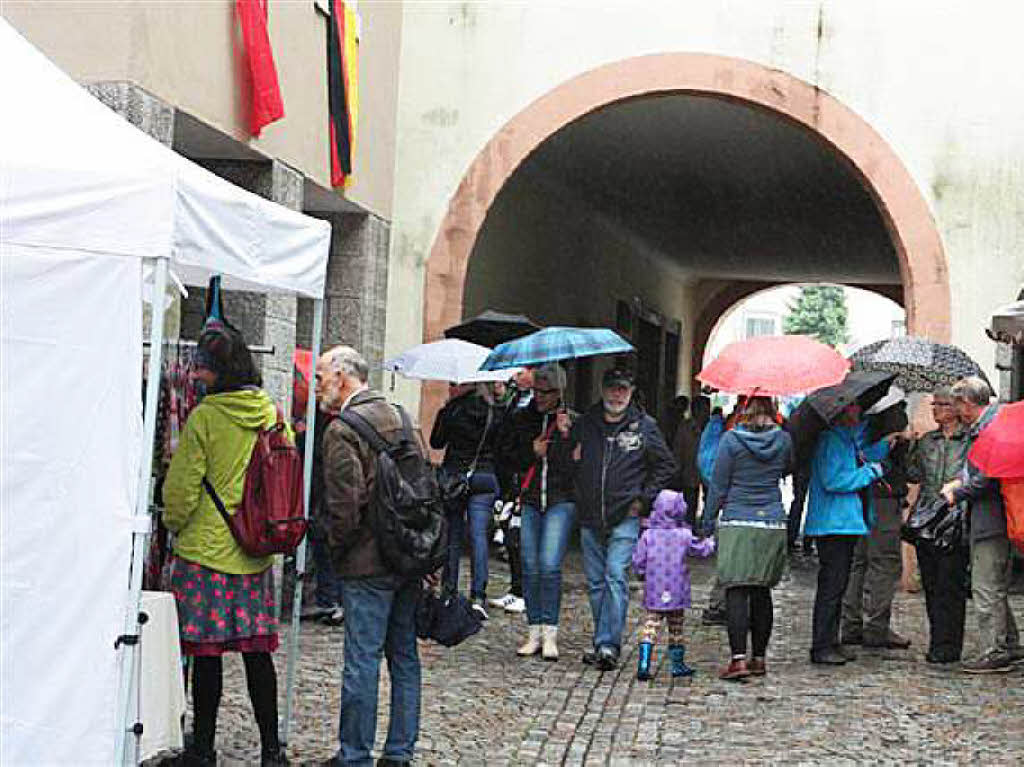 Impressionen vom Kunst- und Handwerkermarkt in Laufenburg