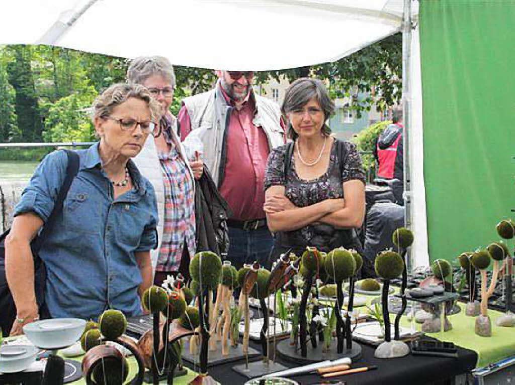 Impressionen vom Kunst- und Handwerkermarkt in Laufenburg