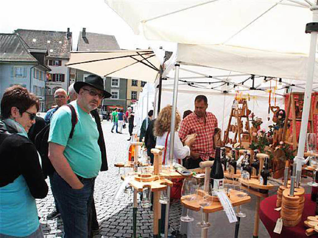 Impressionen vom Kunst- und Handwerkermarkt in Laufenburg