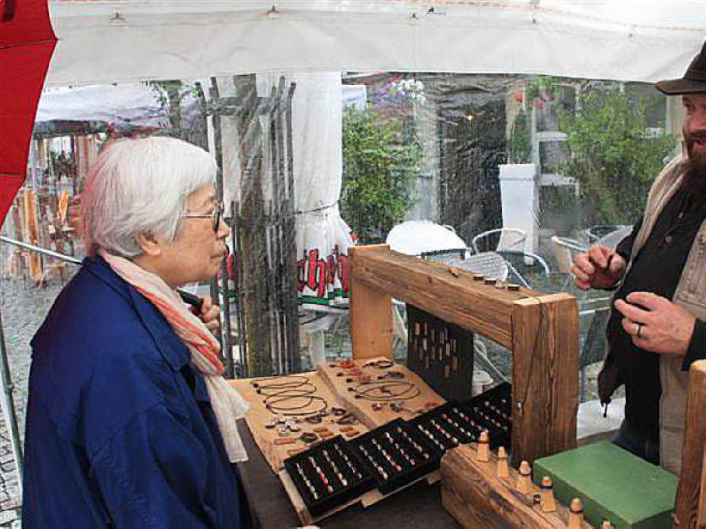 Impressionen vom Kunst- und Handwerkermarkt in Laufenburg