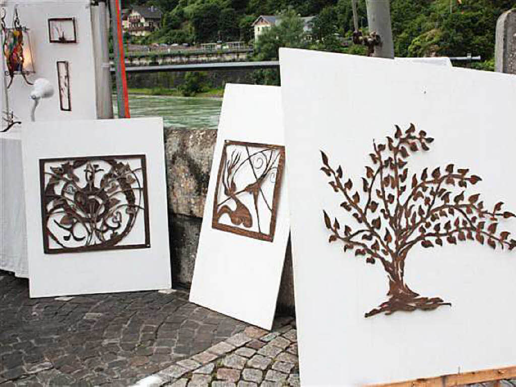 Impressionen vom Kunst- und Handwerkermarkt in Laufenburg