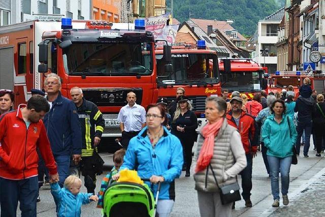 Fotos: Aktionstag zu 150 Jahren Feuerwehr Waldkirch